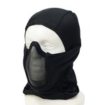 WoSporT フェイスガード Shadow Fightea's バラクラバ 伸縮素材 MA-113-BK