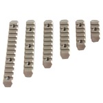 UFC レールセット KEYMOD/M-LOK対応 ポリマー樹脂 6個セット UFCJA2063