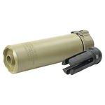 5KU サイレンサー SF SOCOM556-MINI2 フラッシュハイダーセット 14mm逆ネジ 刻印入り