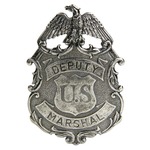 DENIX ピンバッジ 112/NQ 保安官 イーグルU.Sマーシャル 西部開拓時代