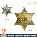 DENIX ピンバッジ SHERIFF GRAND COUNTY 胸章