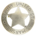 DENIX ピンバッジ DEPUTY UNITED STATES MARSHAL 連邦保安官補 胸章