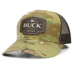 BUCK KNIVES メッシュキャップ 帽子 ロゴパッチ付き スナップバック BU89146