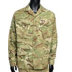 イギリス軍放出品 コンバットジャケット MTP迷彩 BDU ボタン留め 小サイズ