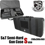 S&T セミハードガンケース V2 Sサイズ 700mm ライフル/SMG用 ブラック STGC01S