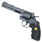 CROWN MODEL エアガン COLT PYTHON .357MAGNUM 6インチ ブラック 10歳以上用 13702
