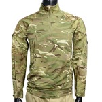 イギリス軍放出品 コンバットシャツ MTP迷彩 UBACS ジッパー付き オールカモフラージュ