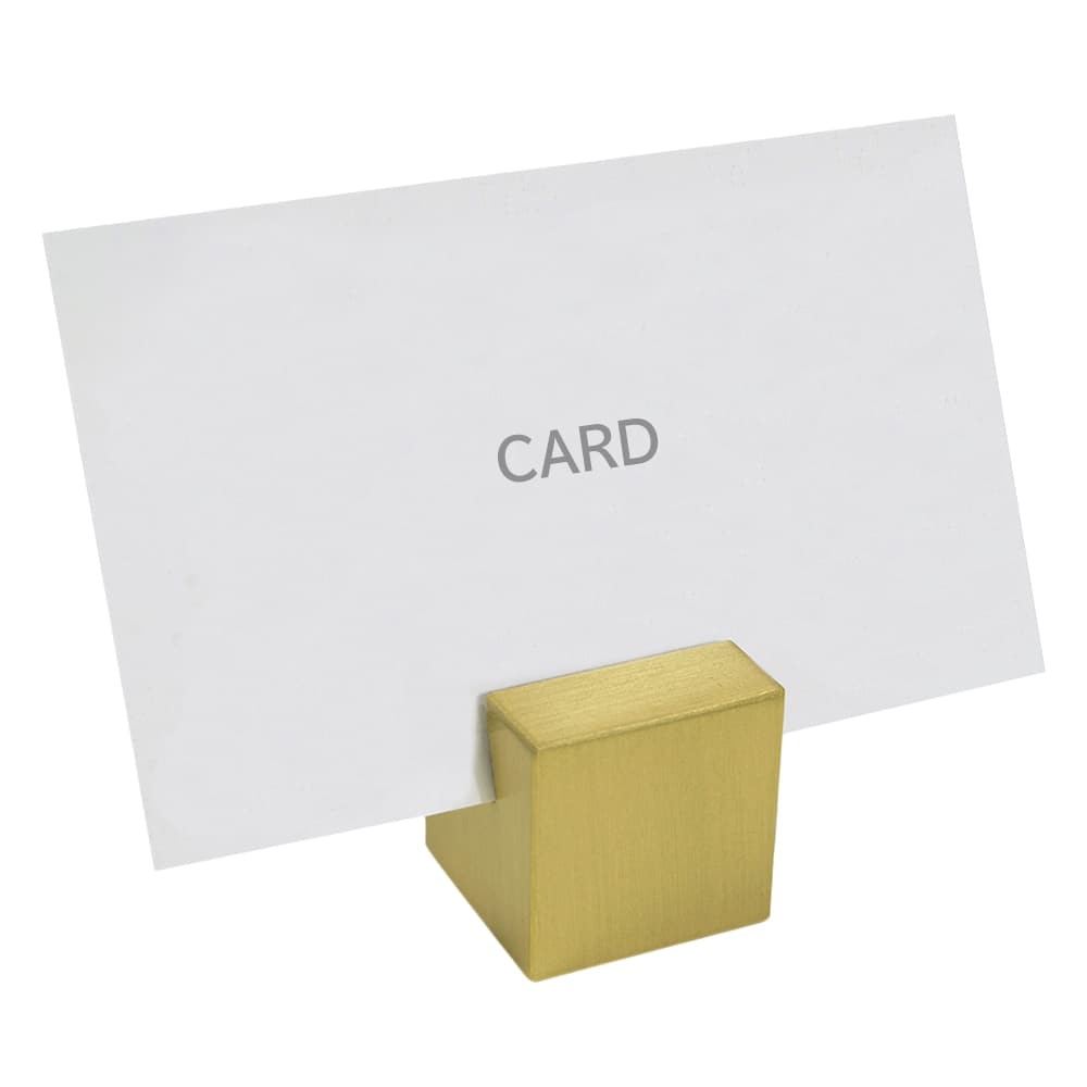 カードスタンド 真鍮製 テーブルカード 席札