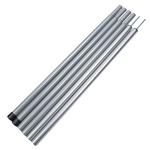 テントポール 組み立て式 2本分セット 最長120cm テント/タープ用