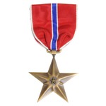アメリカ軍放出品 記章 ブロンズスターメダル 青銅星章 デッドストック