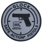GLOCK ワッペン 公式グッズ ラバー ベルクロパッチ GLK-EQP-31768