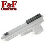 F&F GunParts トップレール 20mm SOCOM Mk23対応 集光ファイバー付き Type Long