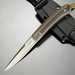 CRKT ネックナイフ BIWA ビワ 固定刃 フルタング 樹脂製シース付き G10ハンドル 2382