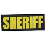 ミリタリーワッペン SHERIFF 保安官 ベルクロ