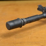 オーストリア軍放出品 マズルキャップ 小銃用 PVC製 ブラック