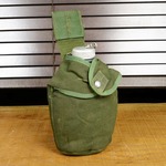 スウェーデン軍放出品 キャンティーンポーチ 保温 ベルトループ付き オリーブドラブ