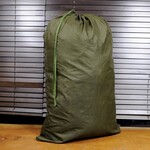 イギリス軍放出品 ランドリーバッグ 防水性ナイロン 90L オリーブドラブ