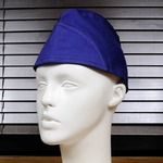 イタリア軍放出品 ギャリソンキャップ NAVY コットン製 ネイビー