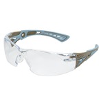 bolle セーフティグラス RUSH PLUS クリアレンズ ブラウン&ブルー PSSRUSPA03