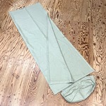 チェコ軍放出品 インナーシーツ 寝袋用 フード付き オリーブドラブ