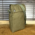 チェコ軍放出品 ガスマスクバッグ コットン製 OD