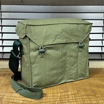 ブルガリア軍放出品 ガスマスクバッグ 帆布 ODグリーン