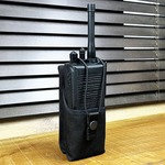 イギリス軍放出品 ラジオポーチ ブラック