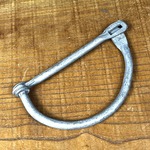 ポーランド軍放出品 ダッフルバッグ用Dカン 鉄製