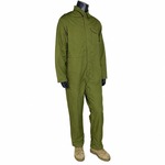 イギリス軍放出品 カバーオール 空軍 ボタン留め ODグリーン 160/84〜170/108