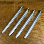 オーストリア軍放出品 テント用ペグ V字型 アルミ製 4本セット