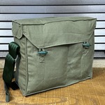 ブルガリア軍放出品 ガスマスクバッグ 帆布 ODグリーン