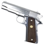 Marushin 発火式モデルガン 完成品 COLT GOVERNMENT COMMANDER シルバーABS 082422