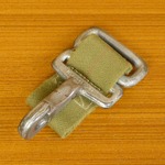 フランス軍放出品 ベルト付きカラビナ Eurocopter hook