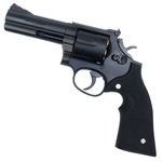 Marushin 発火式モデルガン S&W M586 4インチ 完成品 マットブラックABS プラグリップ 112401