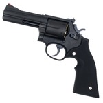 Marushin 発火式モデルガン S&W M586 4インチ 完成品 ブラックHW プラグリップ 112402