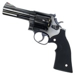 Marushin 発火式モデルガン S&W M586 4インチ 完成品 WディープブラックABS プラグリップ 112403