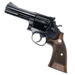 Marushin 発火式モデルガン S&W M586 4インチ 完成品 WディープブラックABS  木製グリップ 112408