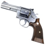 Marushin 発火式モデルガン S&W M686 4インチ 完成品 シルバーABS 木製グリップ 112409