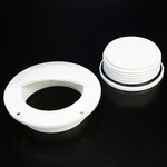 デッキスカッパー 排水口 ボート 船舶 ヨット用 ドレインキャップ 内径約7cm