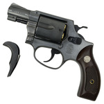 Marushin ガスガン S&W M36 チーフスペシャル 2インチ HW 木目調プラグリップ 03250