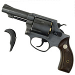 Marushin ガスガン S&W M36 チーフスペシャル 3インチ HW 木目調プラグリップ 03251