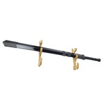 刀掛け 刀剣ディスプレイ 釣り竿掛け 飾り棚 幅調整可