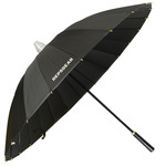 REPSGEAR 雨傘 スルット傘 115cm 24骨 スライドカバー付 ストレートグリップ