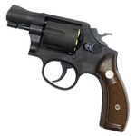 マルシン ガスガン M10 2インチ ブラック HW 木目調プラグリップ 072502