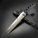 makkari knives ハンティングナイフ 筑豊山刀 間狩純平作 止め刺し用 MOLLE用シース付属