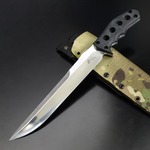makkari knives ハンティングナイフ 筑豊山刀 間狩純平作 止め刺し用 MOLLE用シース付属