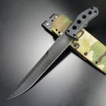 makkari knives ハンティングナイフ 筑豊山刀 間狩純平作 止め刺し用 MOLLE用シース付属