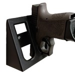 ガンスタンド 壁取付用 ハンドガン2丁収納