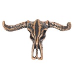 コンチョ Bull horns 牛角 40mm 小物用金具