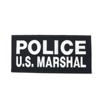 ミリタリーパッチ POLICE US MARSHAL ベルクロパネル LE系